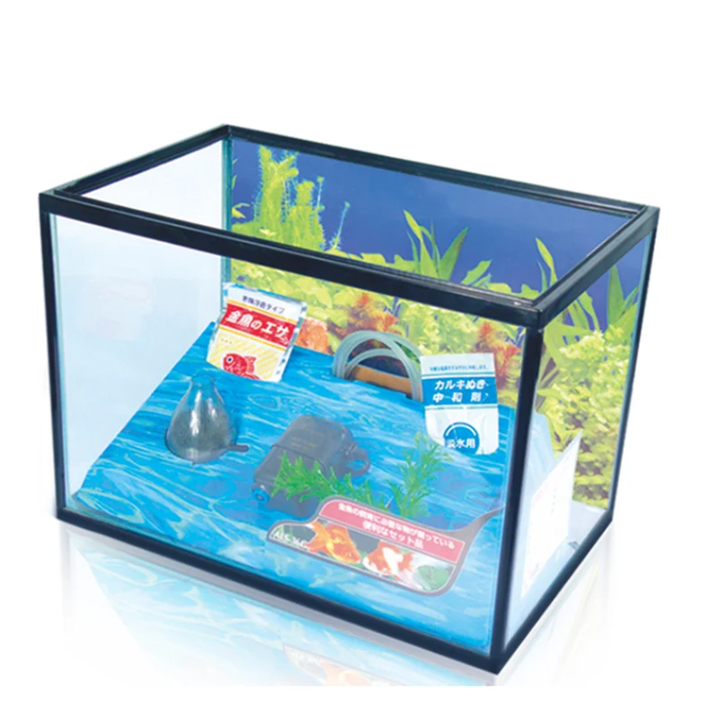 Heto YG-14A Aquariums Glass Fish Aquariums for Raising Fish with Led Light