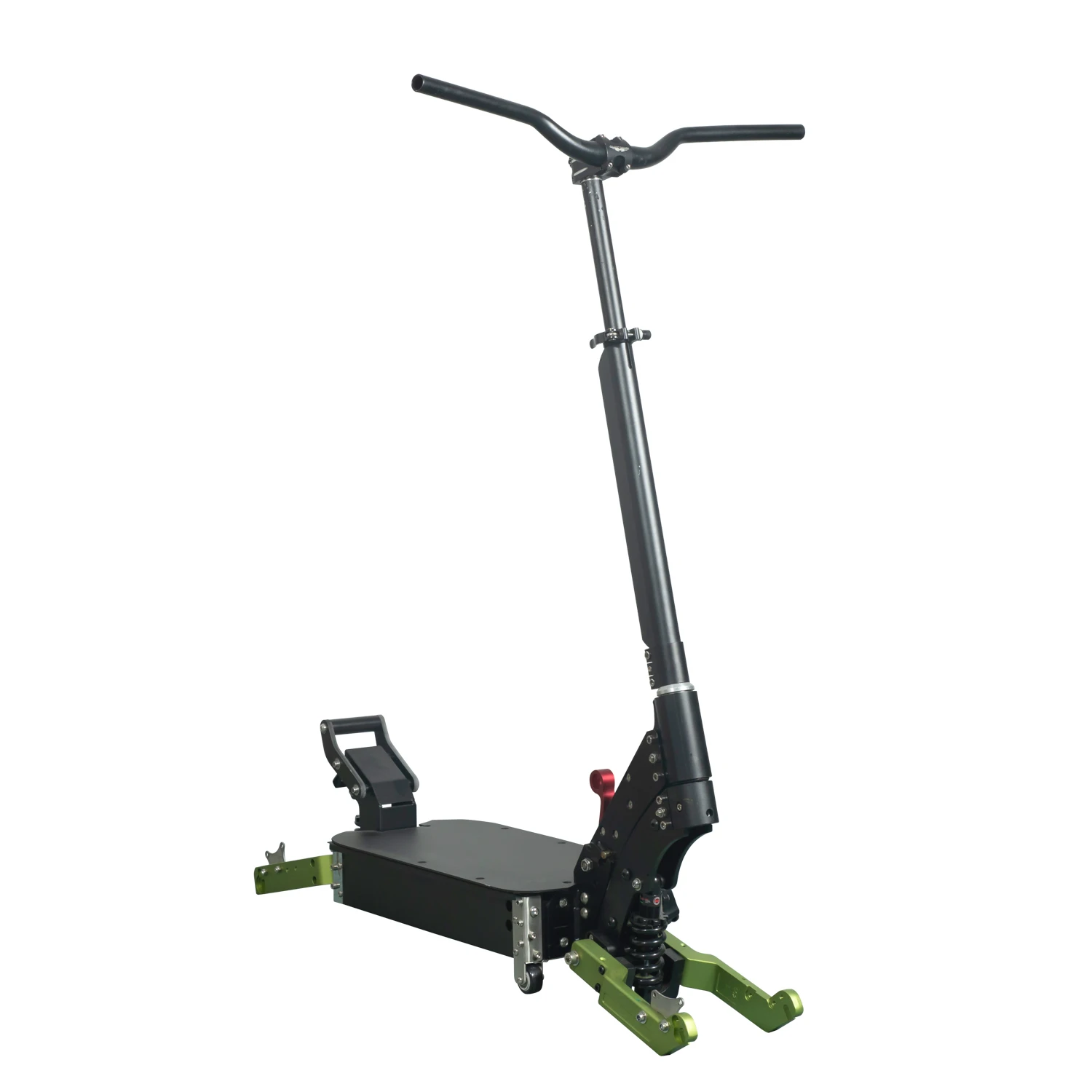 Professional Shock Absorption Scooter Frame 11 inch Double Drive Aluminum Alloy Frame Scooter Frame Parts