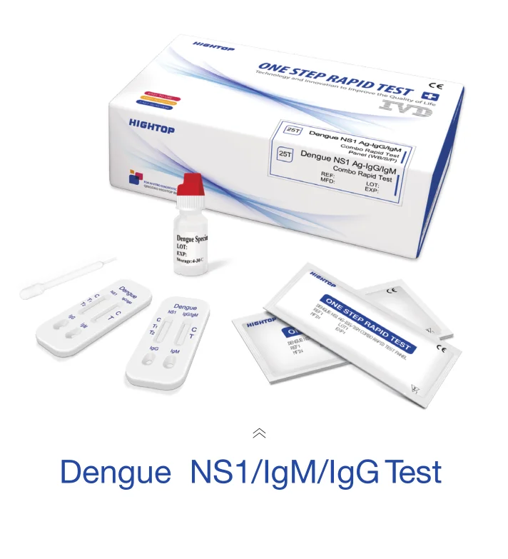 Hightop Rapid Test Kits hCG Pregnancy Hepatitis HBsAg HIV Syphilis Gonorrhea TOXO Chlamydia Malaria Typhoid Tests Leishmania