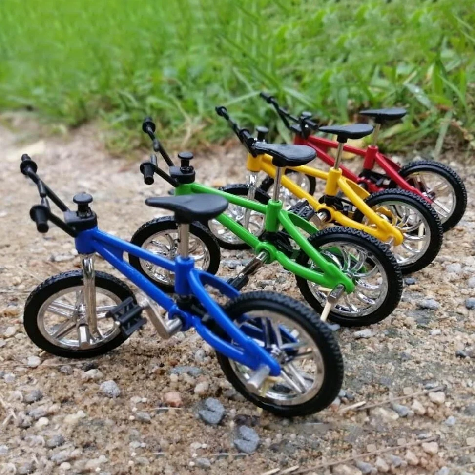 Suppliers Promotion Classic Small Tech Deck Skate Board Alloy Bmx Bicycle Mini Finger Mountain Bike Toy