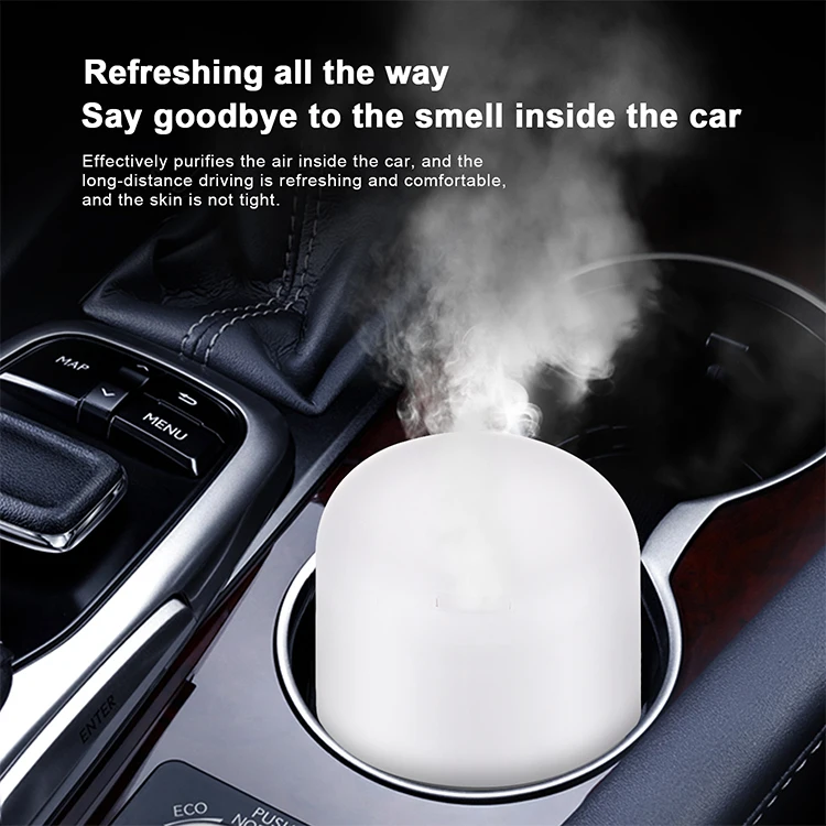 Suitable for Car Room Office Yoga Etc USB Cable Power Supply Portable and Compact Ultrasonic Aroma Essential Oil Diffuser