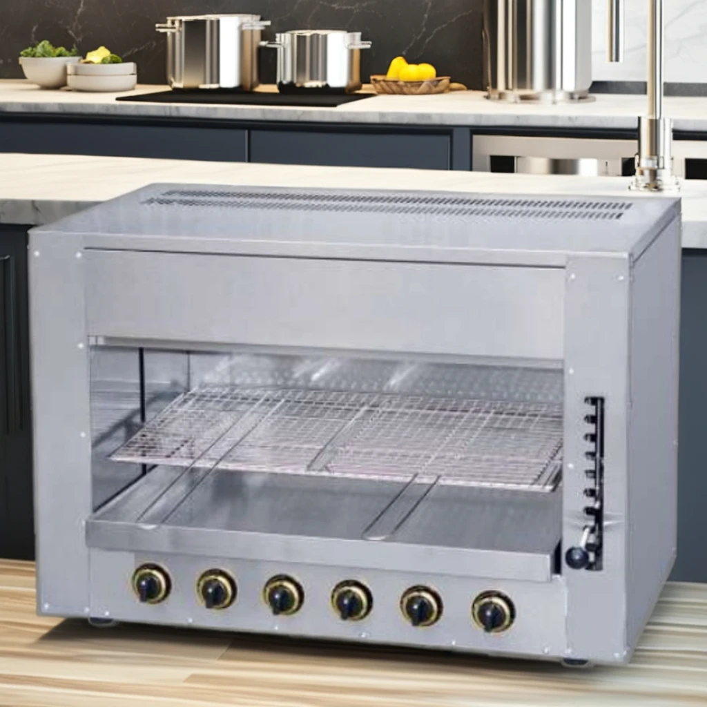 Professional Chinese Kitchen Equipment Commercial Gas Fryer New Condition for Restaurants Retail and Hotels