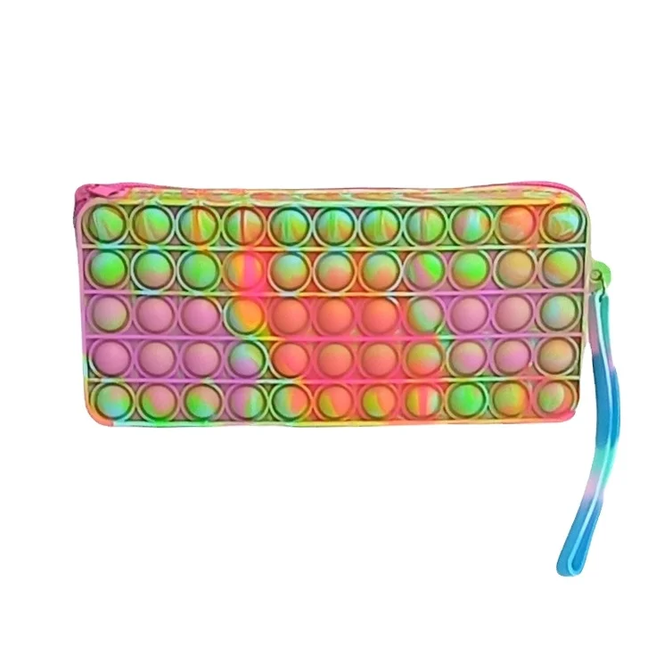 Силиконовая игрушка сумка пуш-ап поп сумка