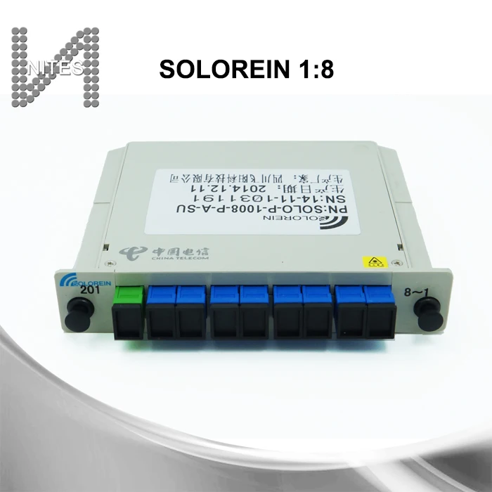 1*8 оптического волокна splitter/plc сплиттер/волоконно-оптический разветвитель для системы оптической связи