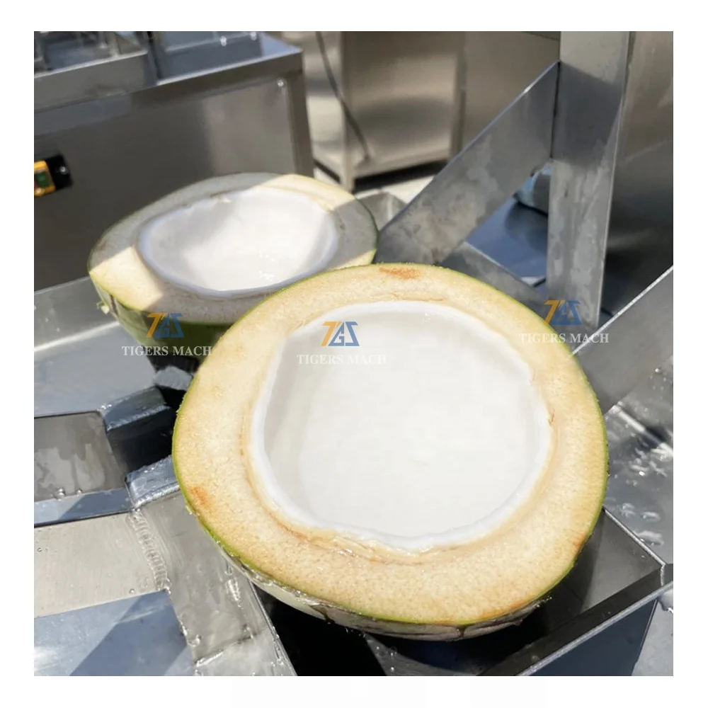 Commercial coconut opener machine for coconut water, automatic coconuts opening for water