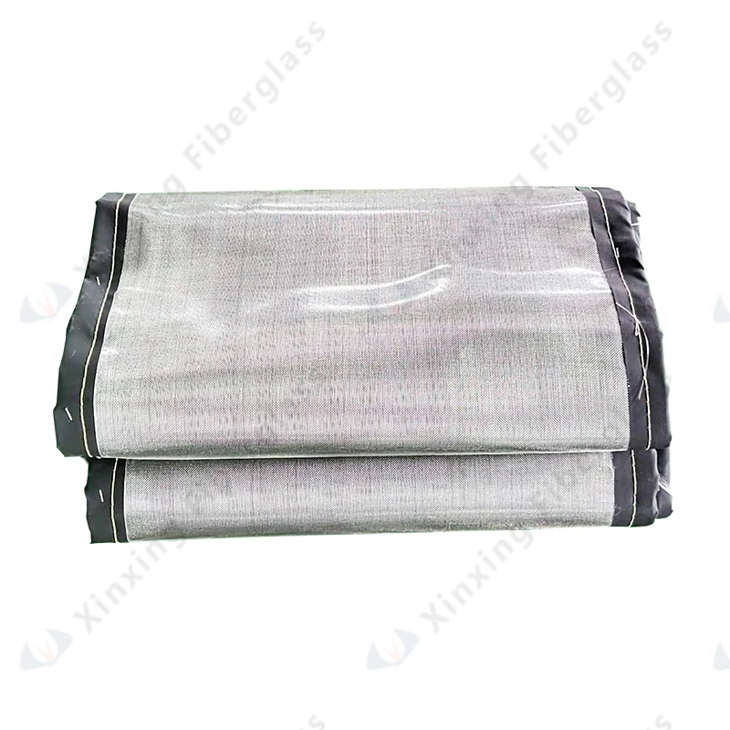 Fireproof silicon rubber coated fiberglass fabric canvas expansion joint belt