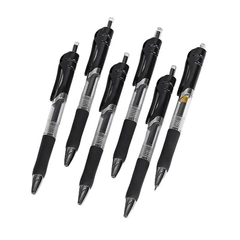 Signature Office Learning Pen Carbon Core Ballpoint Business Press Neutral 0.5mm Black Red Blue