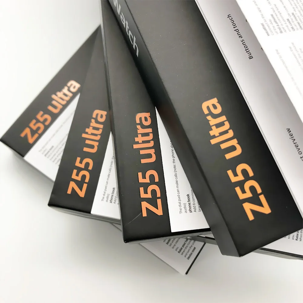 2023 Z55 Ultra Smart Watch 2.05 Inch Screen Rotating Dual Buttons Series 8 S8 IWO Smartwatch Z55Ultra reloj Inteligente seri 8