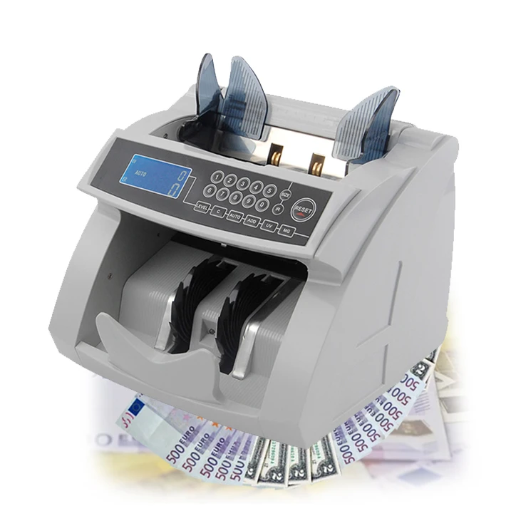 2024 Money counting machine detecting money suitable multi currency bill counter with battery
