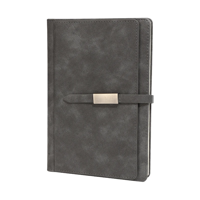 Factory direct sell  2022 OEM Embossed LOGO Print A5 PU Leather Notebooks Note Books