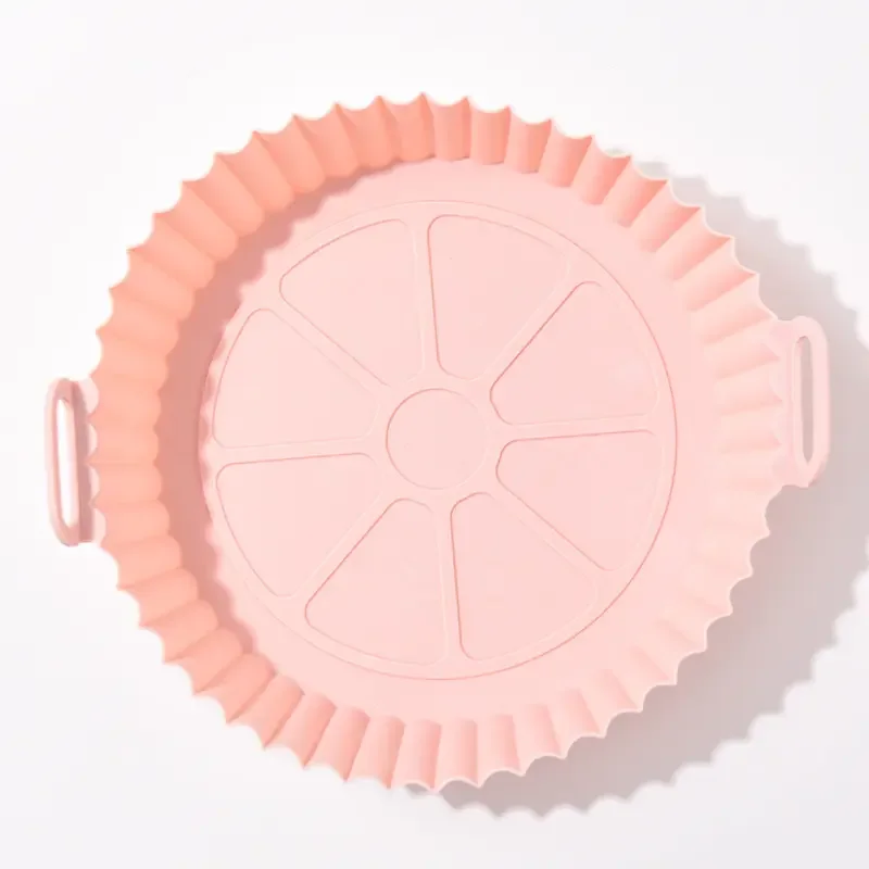 Multi-color Easy To Cleaning Silicon Solid Air Fryer Liner Accessories Set Silicone Molds For Air Fryer