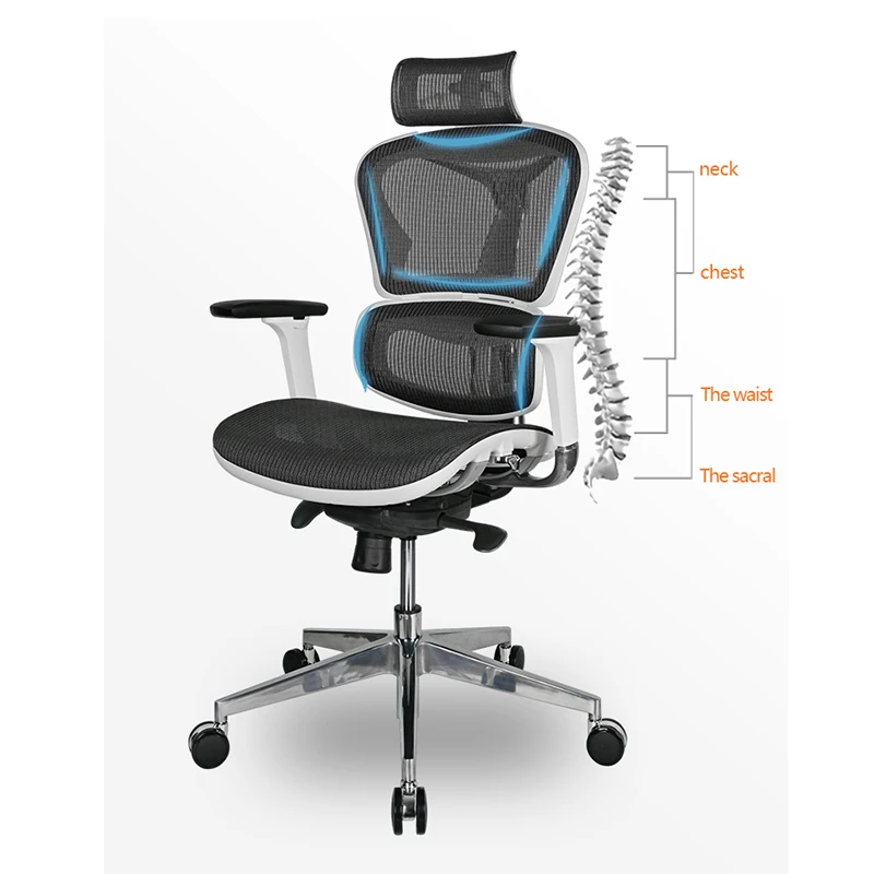 Guangdong Hot Sale Wholesale Full Mesh Ergonomic Chair Office Furniture Ergonomic Office Chairs