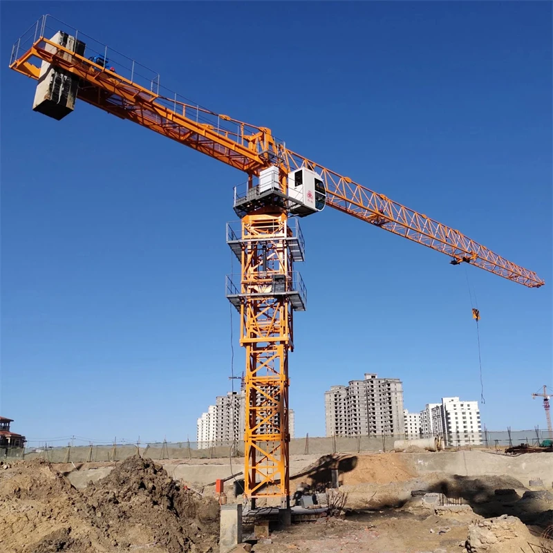 China second-hand tower crane 5610-6 tower crane tower type