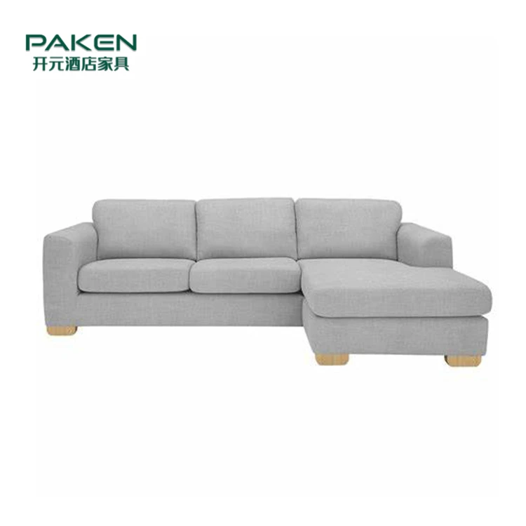 Modern Living Room Furniture Single Red Sofa Bed  Low Prices Wooden Hotel Fabric Sofa Beds