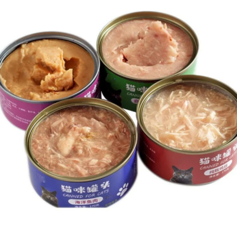 Высокое качество консервированный влажный корм для кошек лечит домашних животных