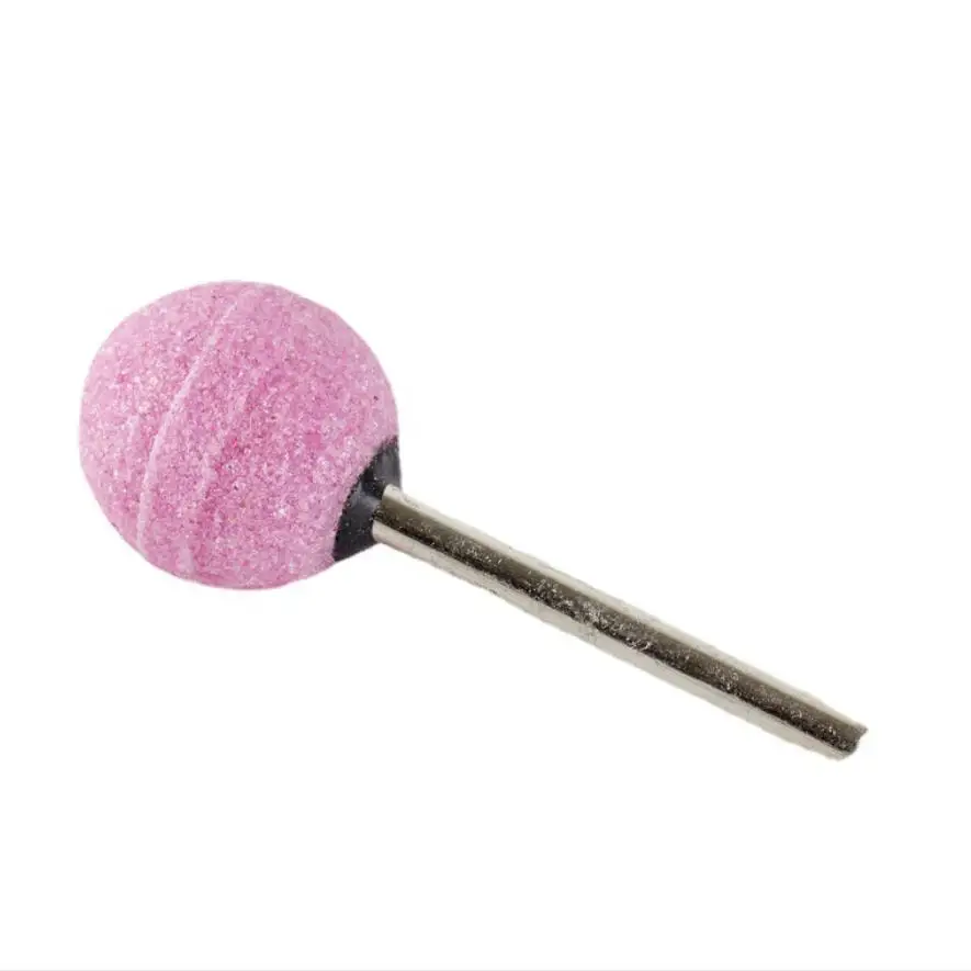 16mm Pink Corundum Ball Shape Grinding Head Abrasive mounted point