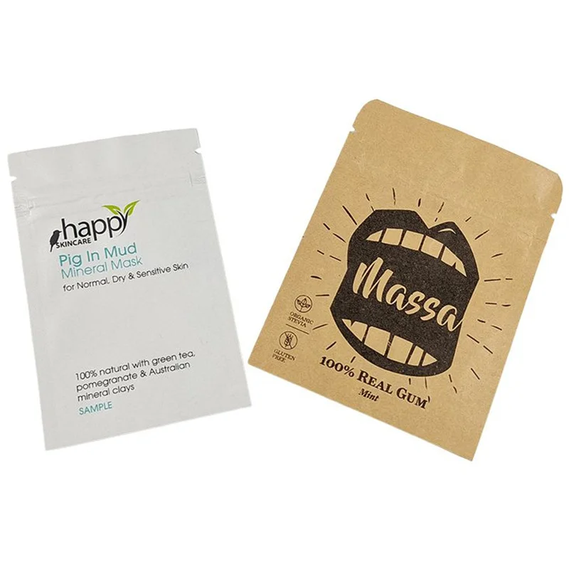 Экологически чистые биоразлагаемые бумажные пакетики для сахарных таблеток