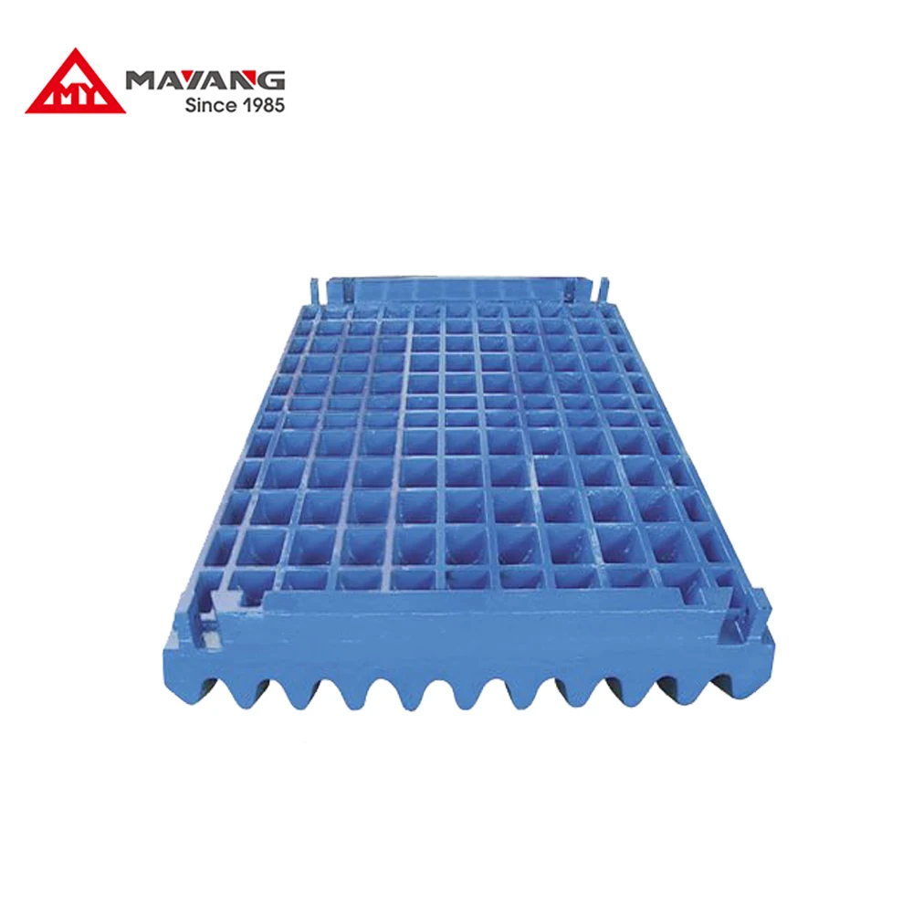 High Manganese Steel Jaw Crusher Wear Resistant Jaw Plate