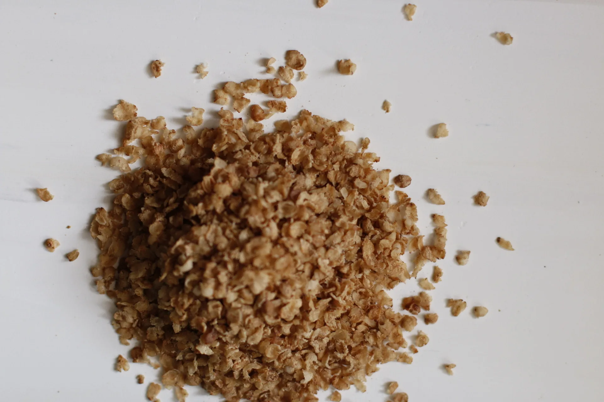 
Buckwheat flakes for breakfast 