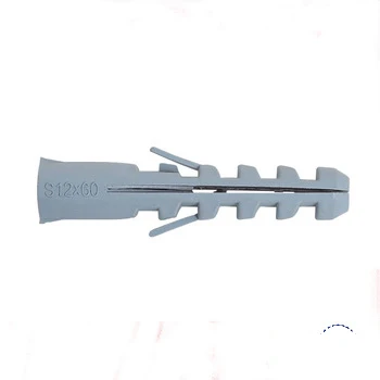 8X40 nylon screw plug, easy drive anchor  with or without lip and PP/PE/ PA material