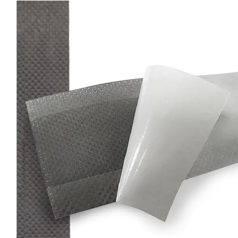 Нетканая полинастенная полипропиленовая серая дышащая лента для полых ПК