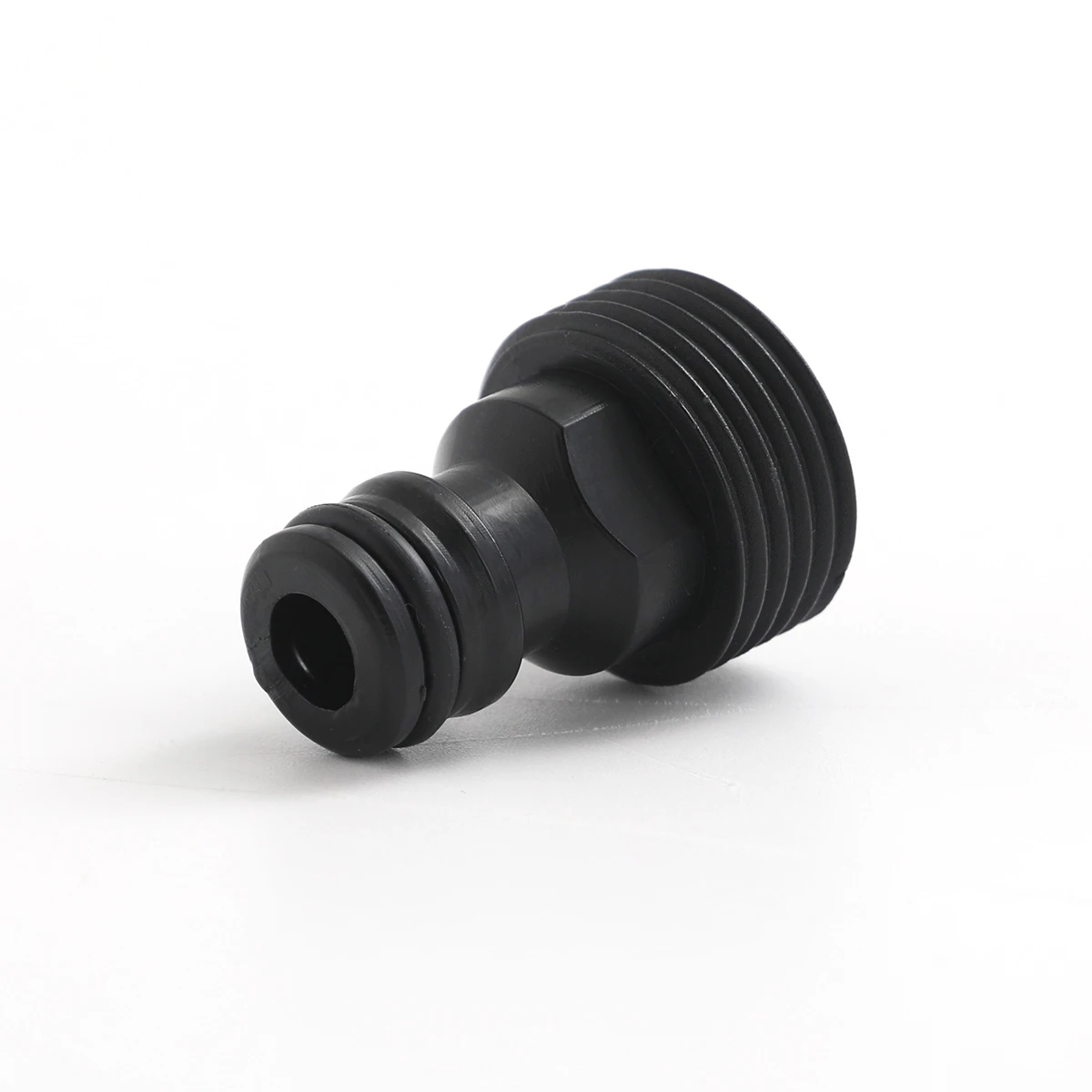 High Quality Cheap Price Black Plastic ABS 3/4 inch Male Thread Nipple Garden Hose Connector