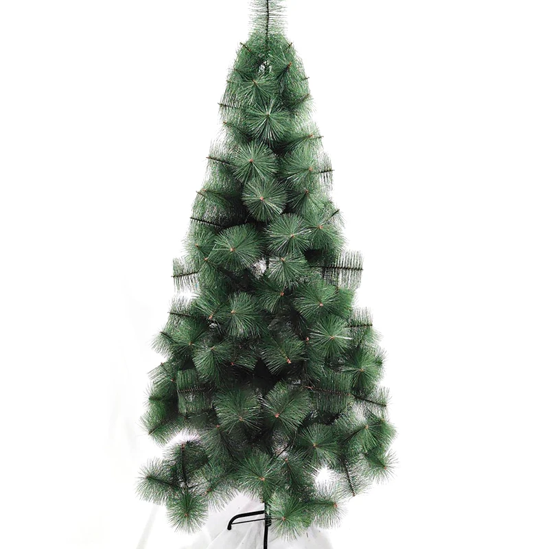 New Release Popular Double Color Green Christmas Tree With Pine Needle
