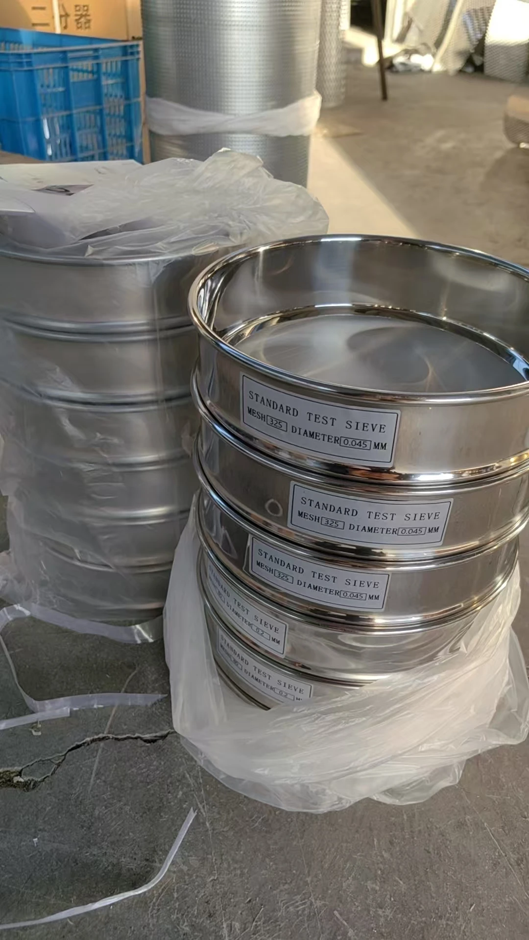 Stainless Steel Screen Sieve 0-3000meshes Laboratory Testing Seed Powder Screen Mesh Sieve