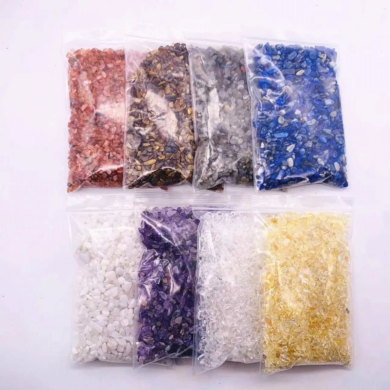 Wholesale Natural Quartz Crystal Chips Crystals Healing Stones Crystal Tumbled Stone Gravel For Hot Sale