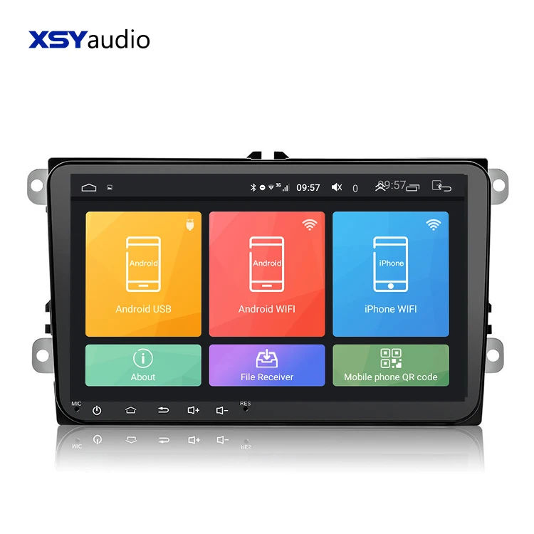 MTK 8227/8163/8321 VW Android 12 для Volkswagen Автомобильный GPS навигатор Авто Стерео Мультимедиа Carplay автомобильный DVD-плеер