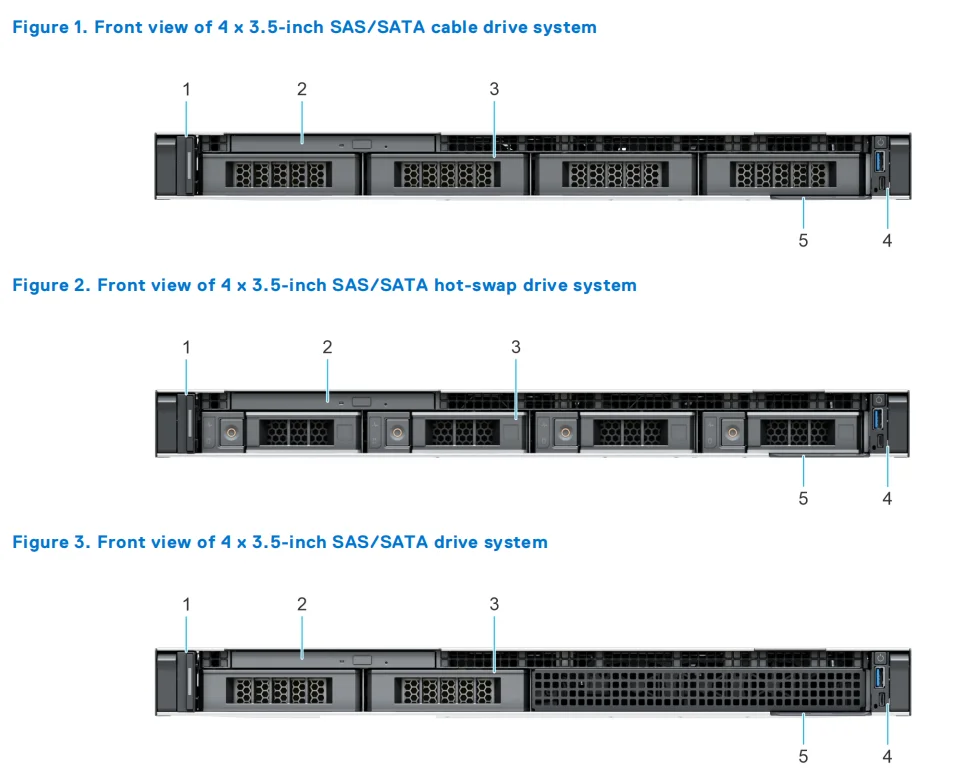 Best price dells r250   xeon E-2324G 3.1GHz 8gb 2933mhz memory rack server