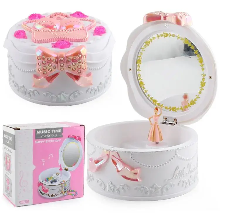 Girls Toy Music Box Category Rotating Ballet Music Box with Personalized Dancing Ballerina