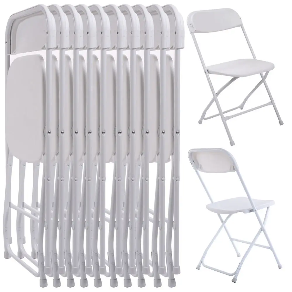 outdoor event wedding garden plastic folding chair