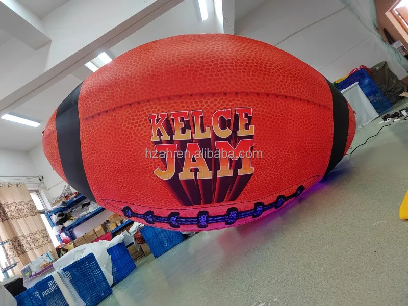 Custom Color and Logo Inflatable Football Inflatable Soccer Ball for Football Event Advertising