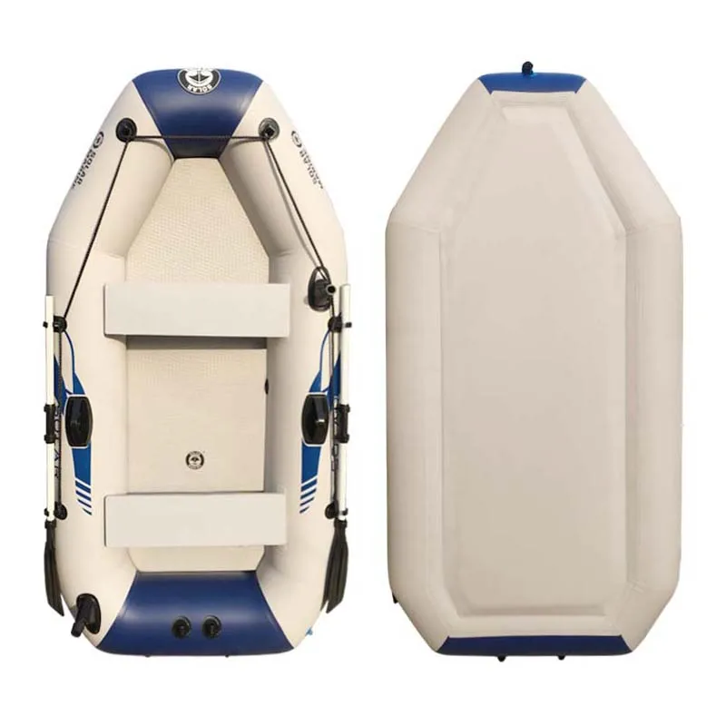 Wholesale High Quality Very Very Durable  3 layers Netted Sandwich Military Foldable Rigid Fishing Inflatable Boat with motor