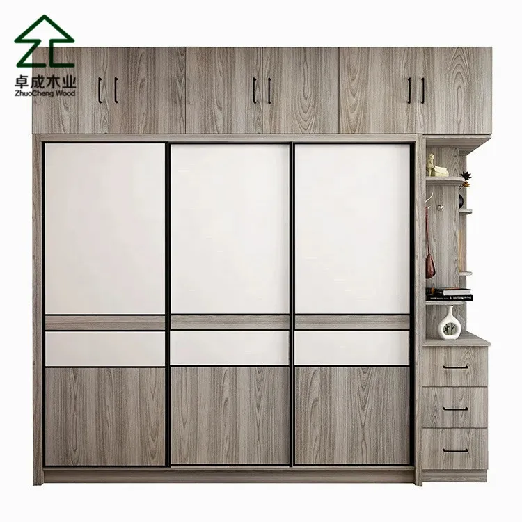 2 Door Wooden Almirah Designs Wardrobe Interior Design Hdf Bedroom 3 Modern Furniture Designer Dressing Table Room