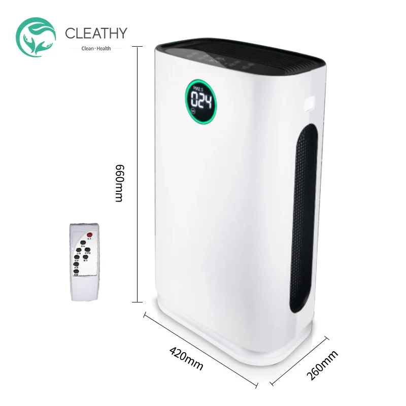 Oem Ionizador Cadr 330M3/H Hepa Home Room Smart Purificator Purificateur Multifunctional Humidifier 2021 Air Purifier