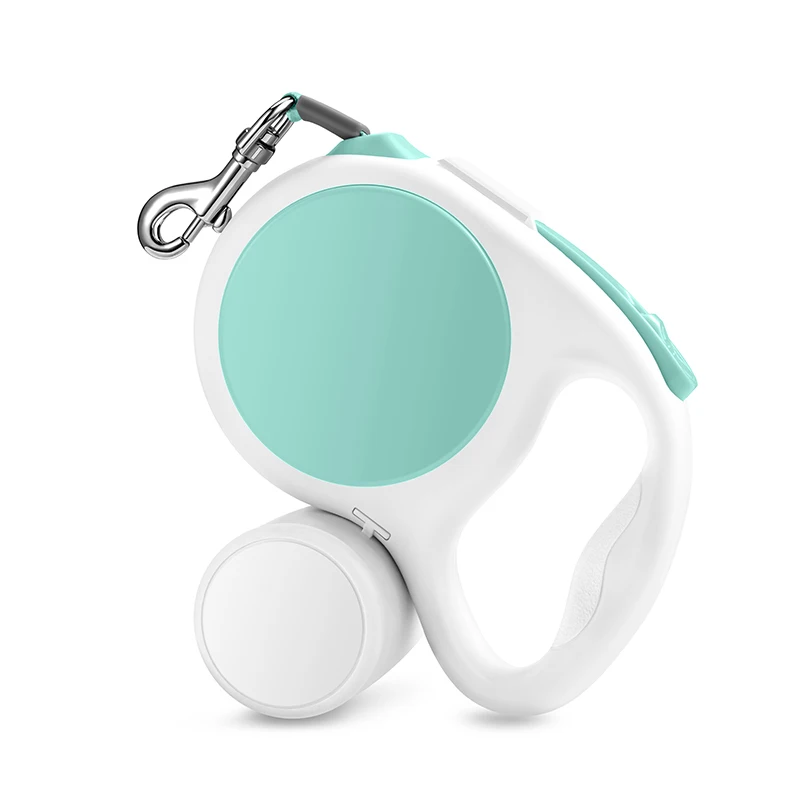 Wholesale 3m automatic retractable dog leash with multi-funcion box 10ft dog leash for small medium breeds