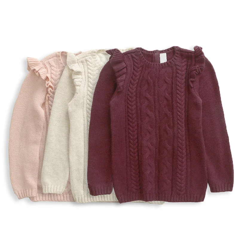 
Baby Sweater Handmade Cardigan Knitted Winter Warm Children Organic Sweater 