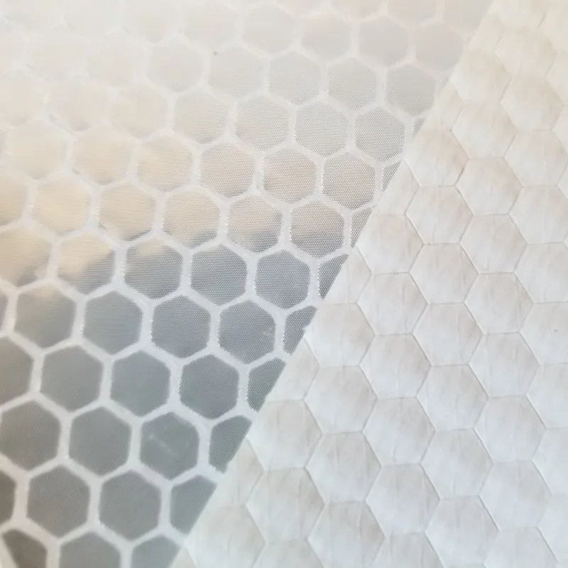 Honeycomb Printable PVC Non-adhesive Reflective Sheeting For Advertising