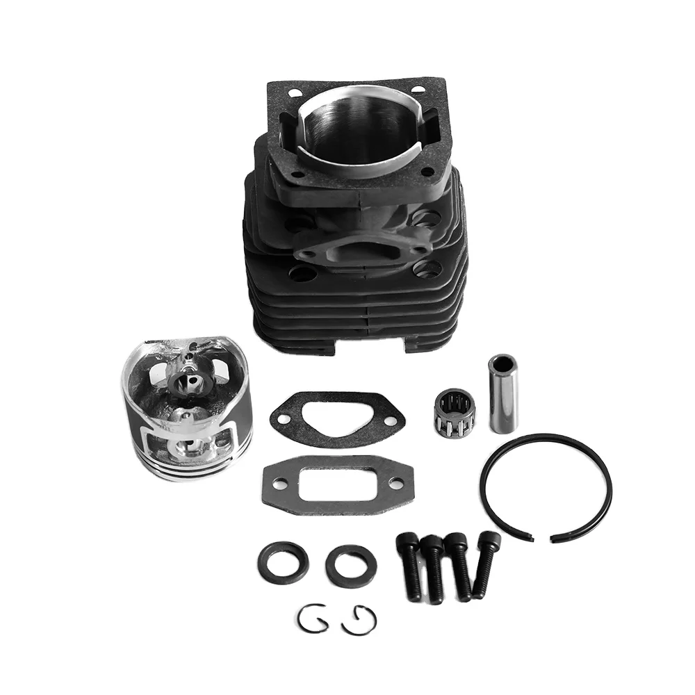 Forpark Garden Tools Double Cylinder Gasoline Engine 45.2mm Piston Bore Set for Chainsaw Grass Trimmer