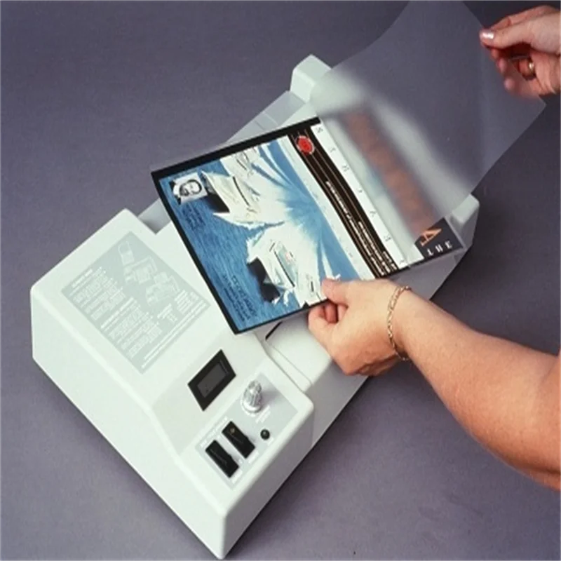 Huada Pet Laminated Plastic Film Sheet Paper 80mic A4 A3 Transparent Eva Laminating Pouches Film