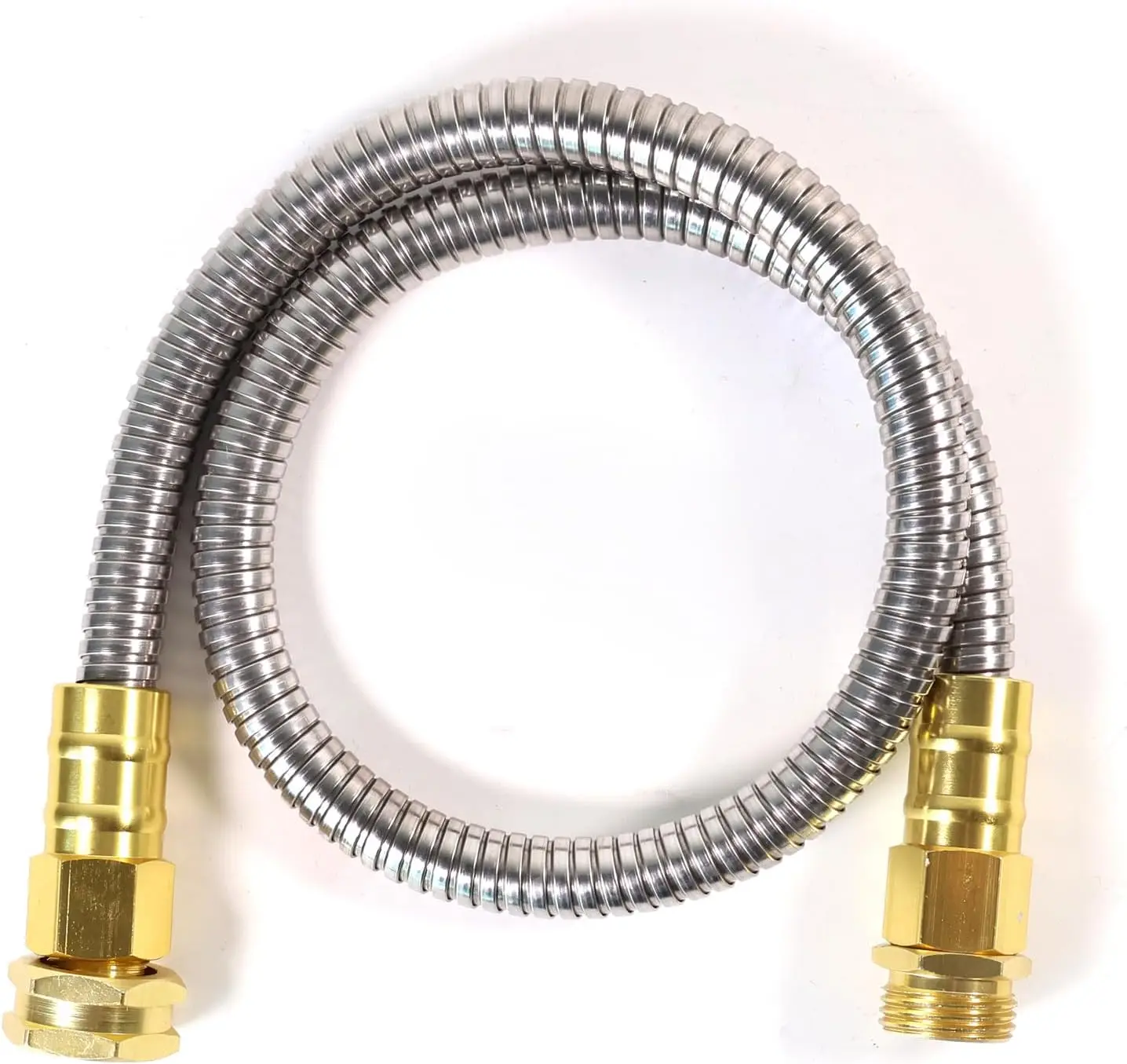 2024 New Customizstion  Professional Leader Hose For Hose Reel  304 Stainless Steel Short Garden Hose