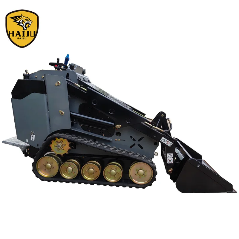 CE EPA Tracked Front Bucket Compact Mini Skid Steer Loader Attachment