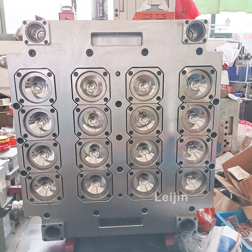 Wide-mouth Independent Self-lock PET Preform Mould 110 mm Neck / PET Pre Form Molds / Molde de preform 315ml