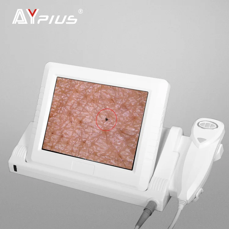 AYJ-J015 (CE Approved) Portable 3D Hair Follicle Skin Imaging Analyzer  suitable Home Use
