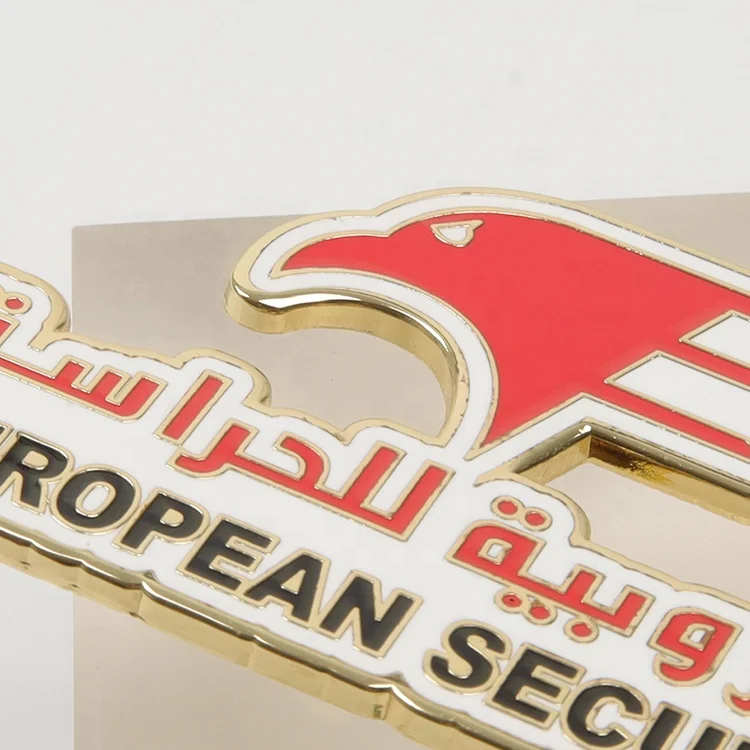 Pin Badges Manufacture Custom Brand Logo Enamel Metal Labels with Magnet Backing