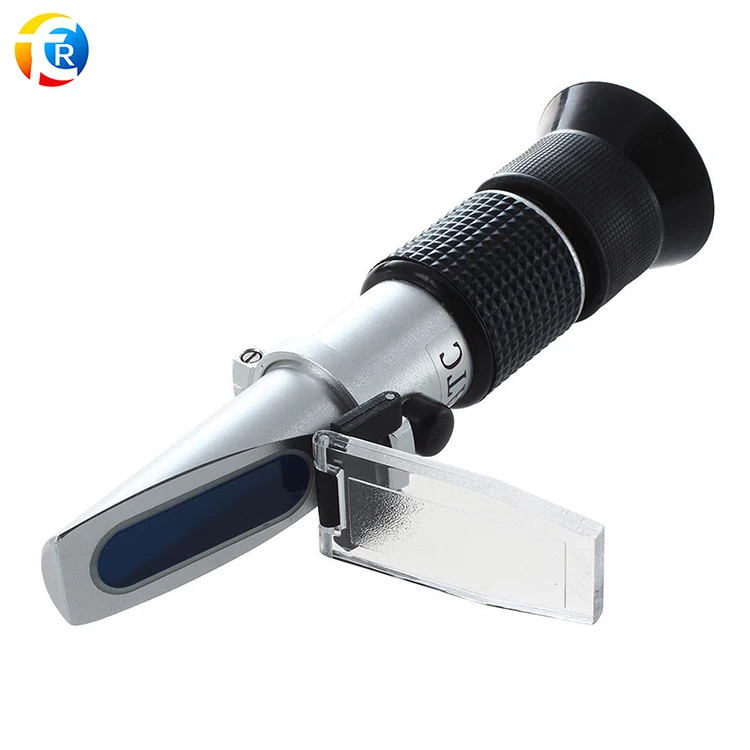 Hand Held Tester Tool 4 In 1 Engine Fluid Glycol Antifreeze Freezing Point Car Battery Refractometer Pure Aluminium Styles