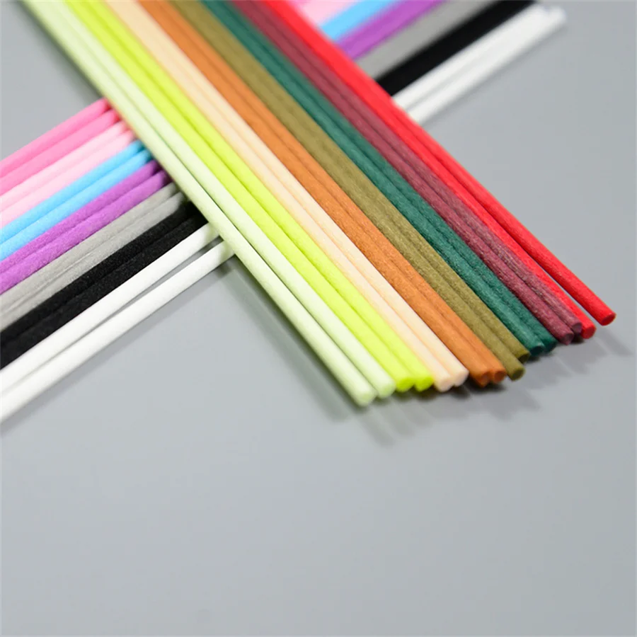 3mm 4mm 5mm 6mm Color Reed Sticks Natural Rattan Sticks Reed Diffuser Sticks