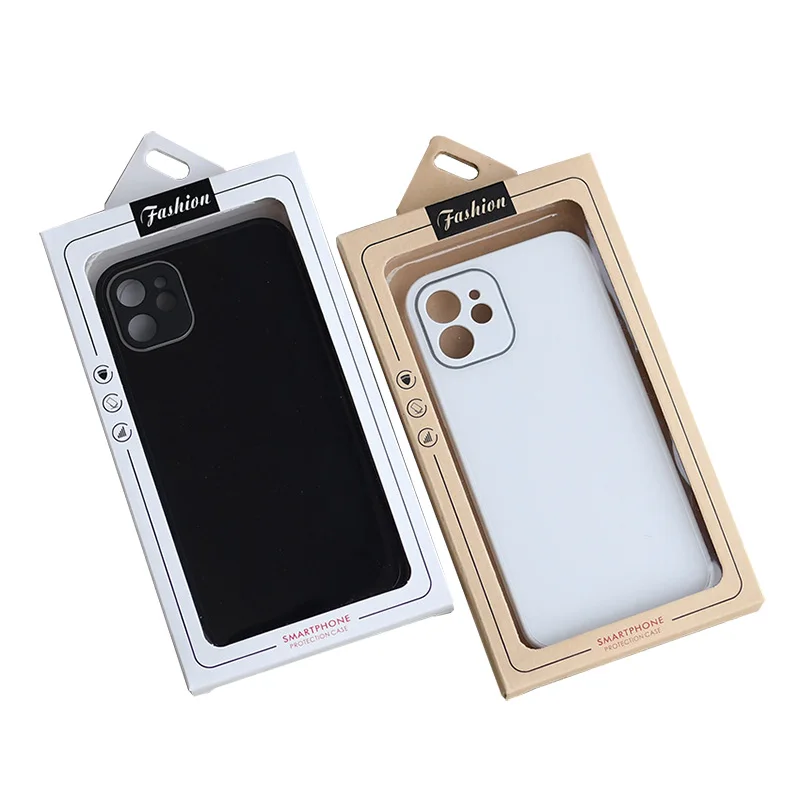 Phone Glass Film Box Packaging A+ Glass Screen Protector Full Coverage Tempered Glass Screen Protector package